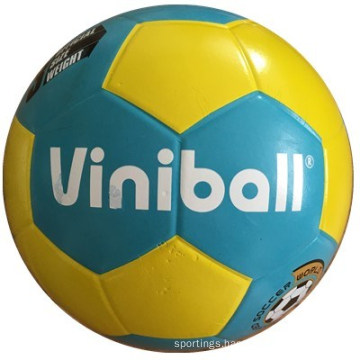 Two Colors Blue Yellow Rubber Football Sports